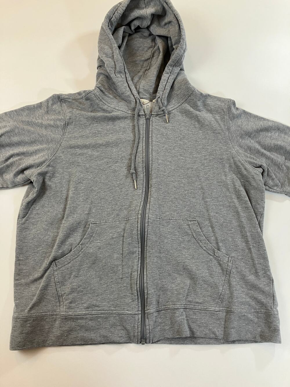 Earth Yoga Women’s XL Gray Full Zip Hoodie Sustainable Clothing Athleisure